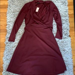 Ann Taylor Wrap Style Dress - Petite - NWT